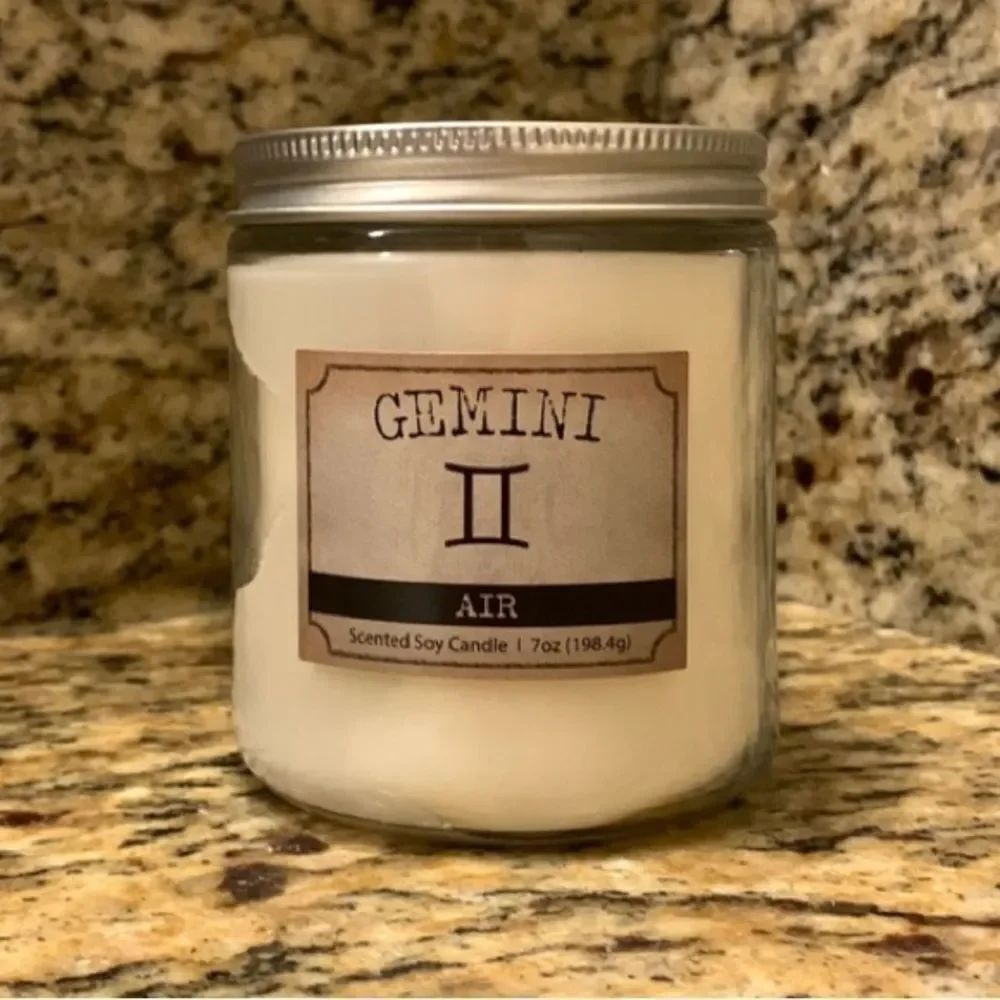 3for$20 NWT zodiac sign scented candle Gemini lilac breeze